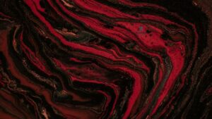 Red Landscape Stone